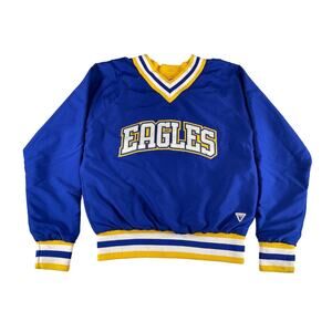 Varsity Spirit Fashions Jacket Mens XS Vintage Eagles Pullover Lubbock Christian